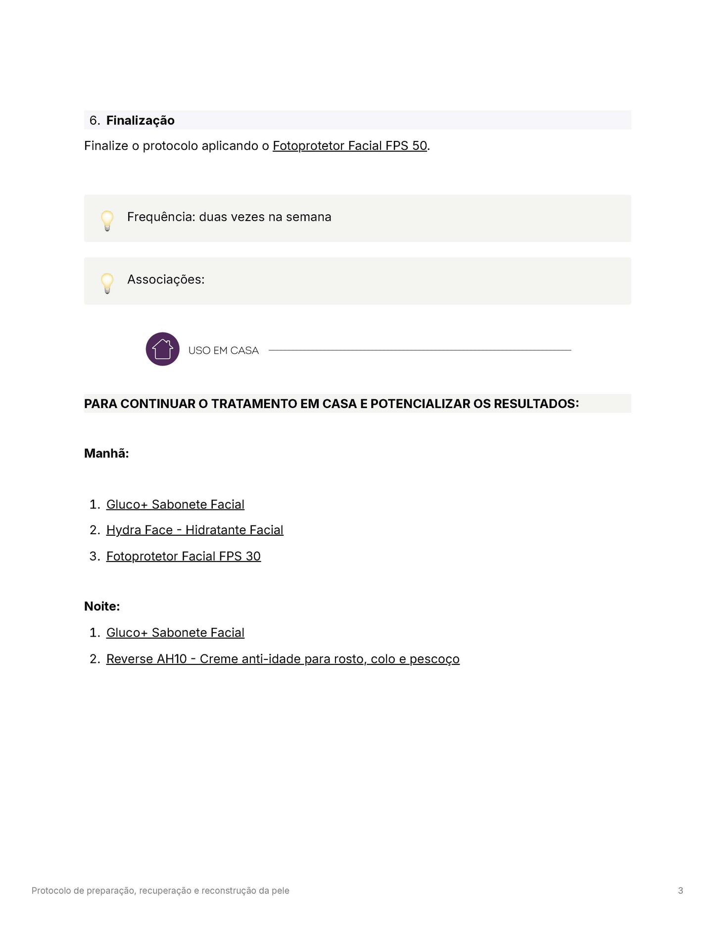 Kit Promocional Outubro 2025 Facial