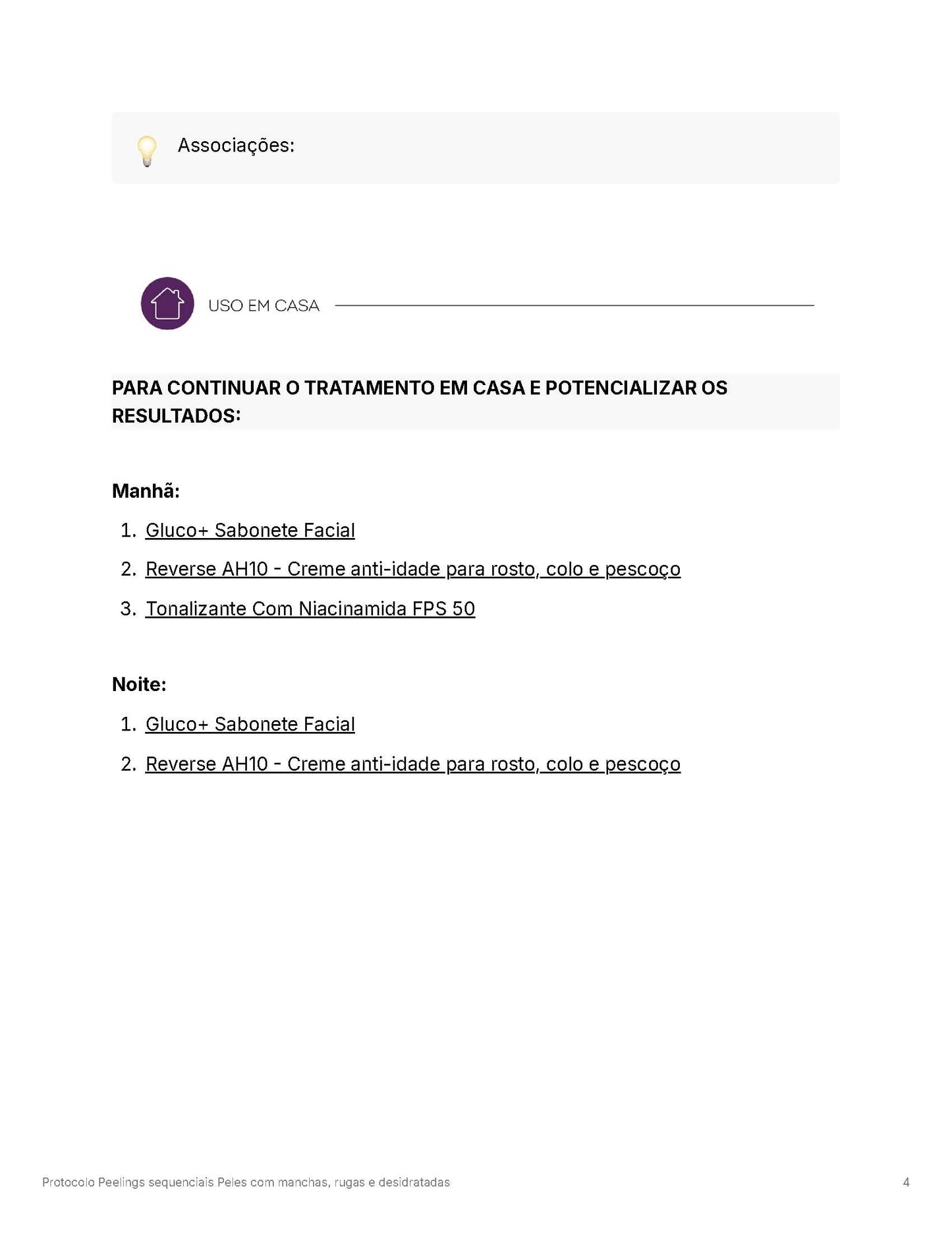 Kit Peeling Sequencial Profissional