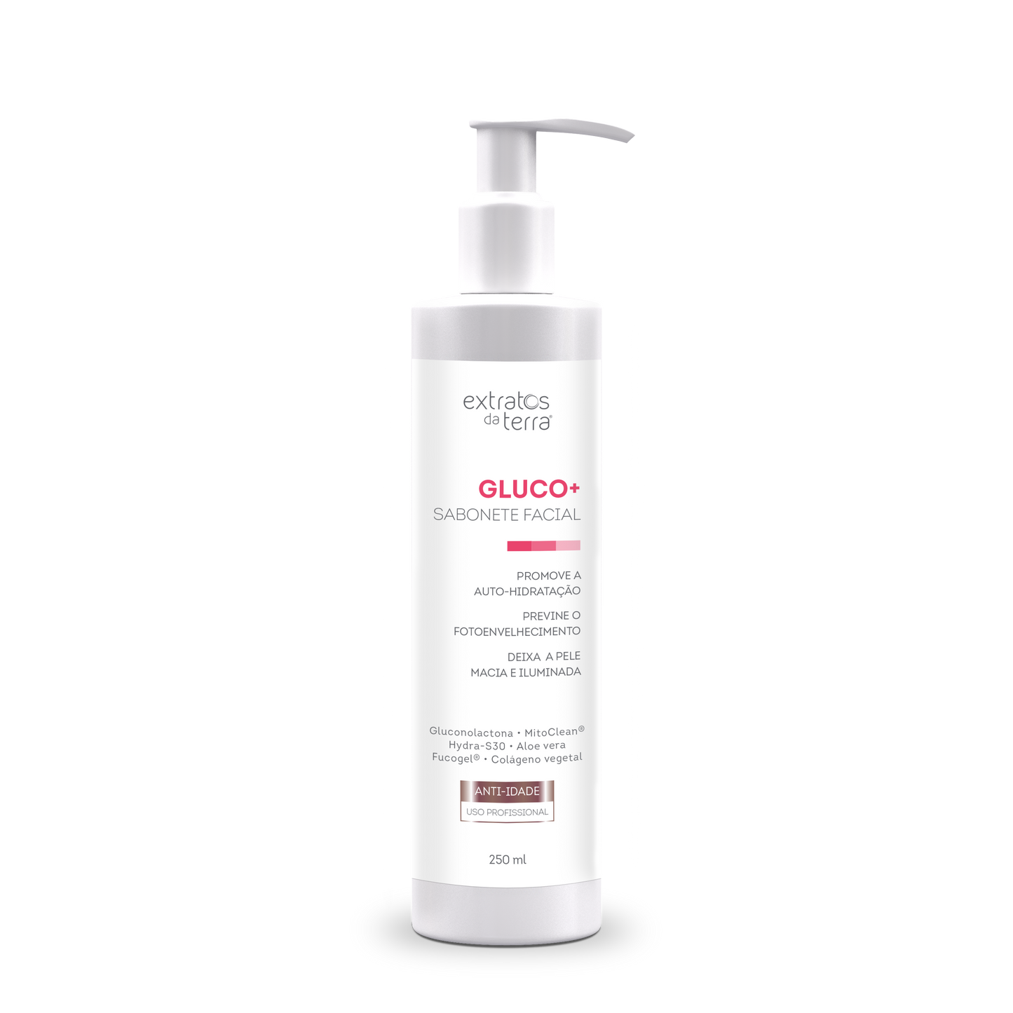 Sabonete Facial Anti-idade - Gluco+ 250ml