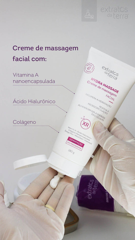 Hydra Massage XR Creme de Massagem Facial