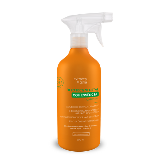 Oleo 100% Vegetal com Essencia- 500 ml