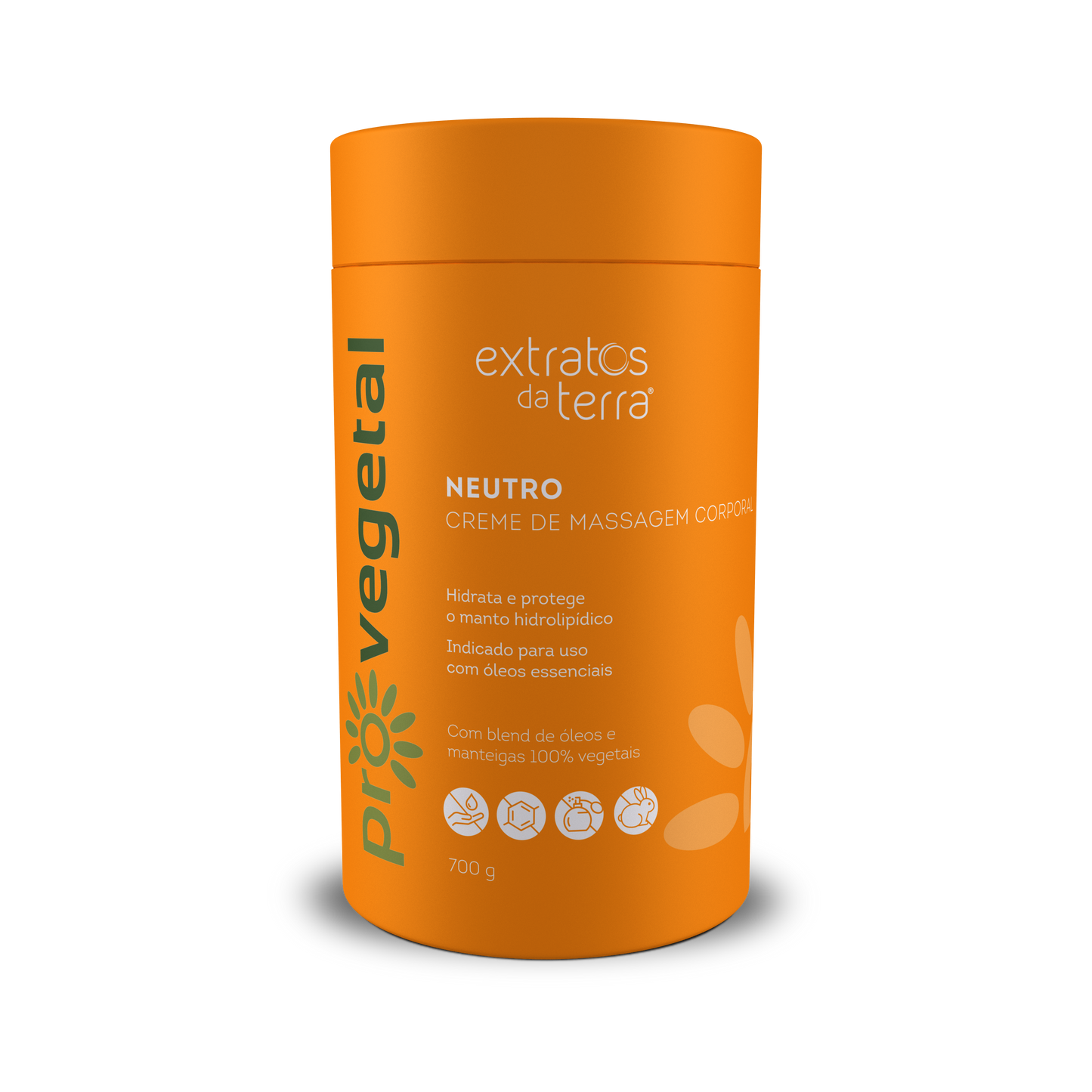 Pro Vegetal Creme de Massagem Neutro - 700 g