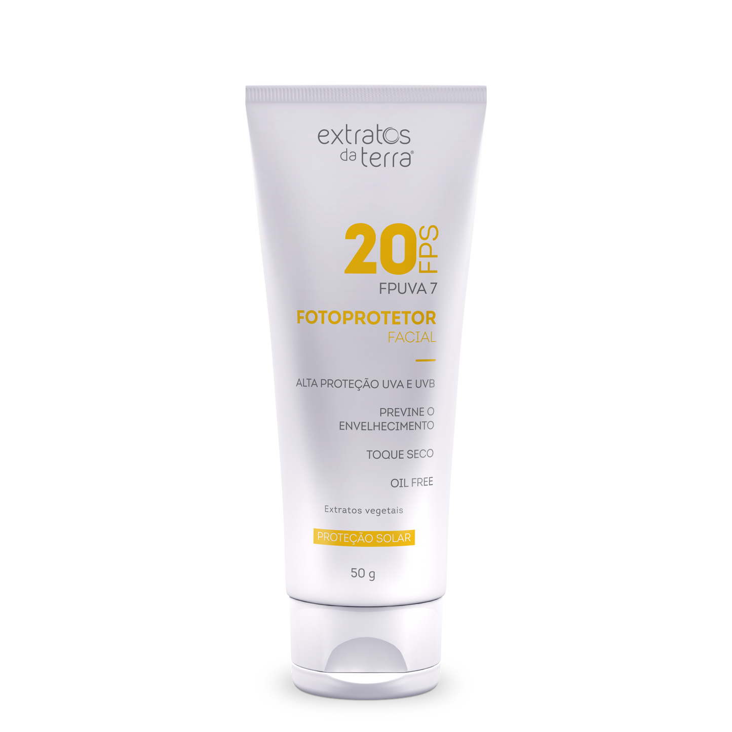 Fotoprotetor Facial FPS 20 - 50 g