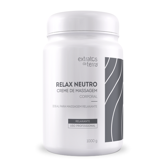 Creme de Massagem Corporal Relax Neutro- 1000 g