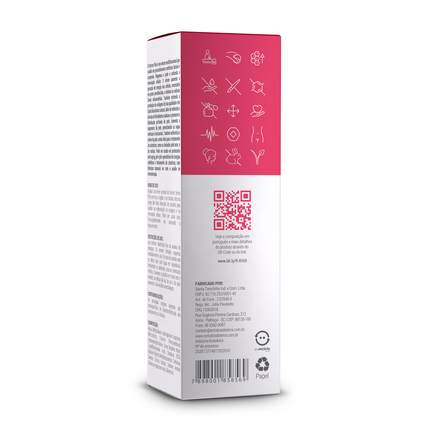 Serum Dermo Plus Facial e Corporal - 50 ml