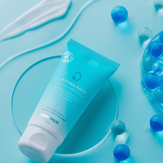 Hydra Face - Hidratante facial com Ácido Hialurônico - 50 g