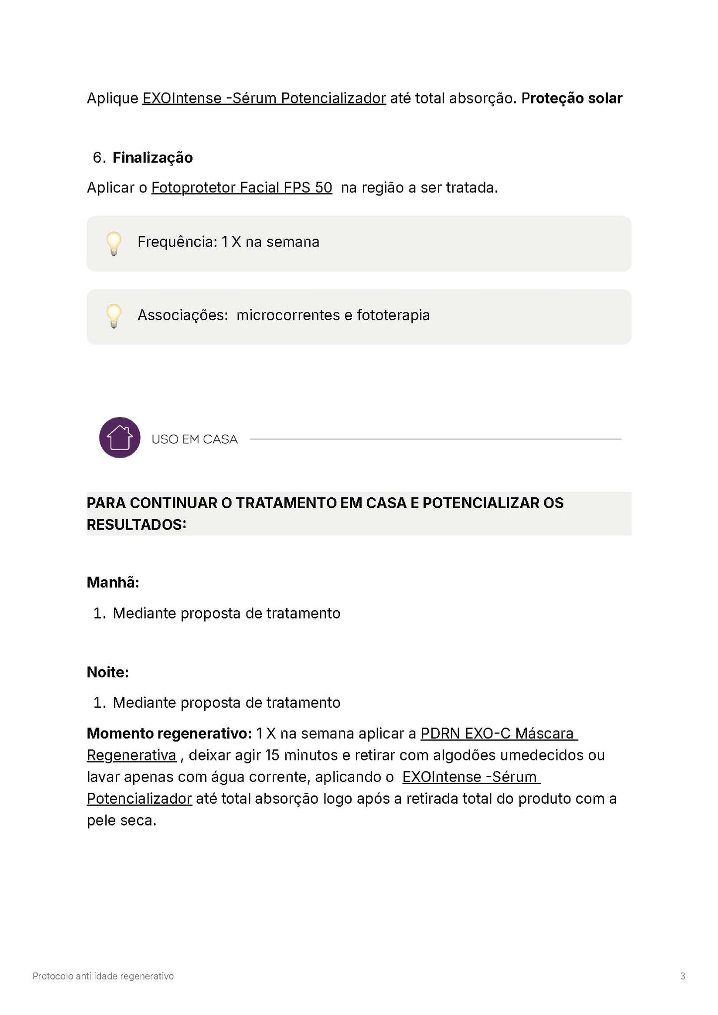 Kit Tratamento anti-idade Profissional com PDRN EXO-C