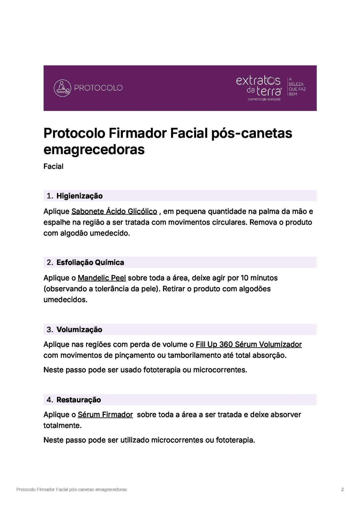 Kit Firmador Facial Pós-Canetas Emagrecedoras