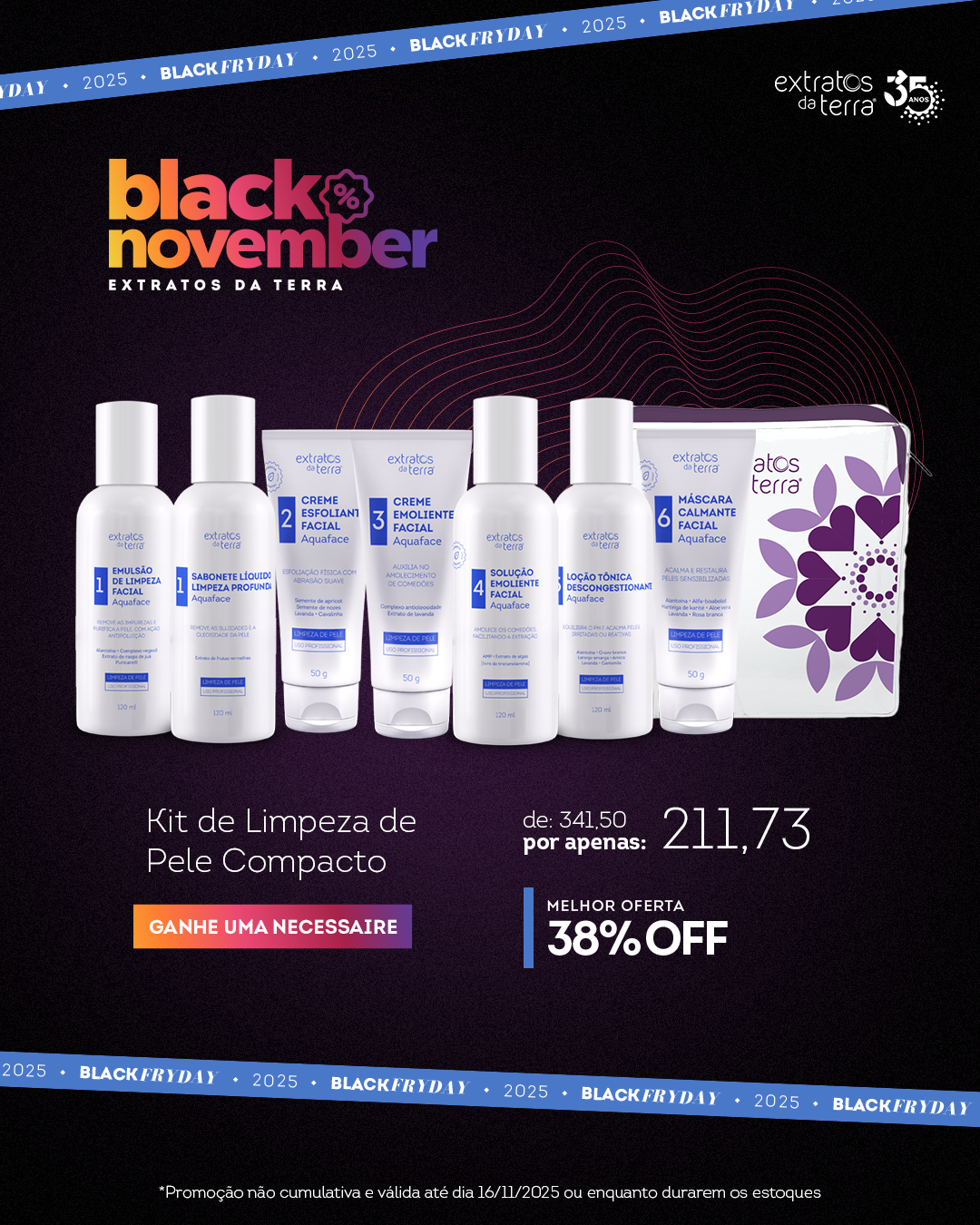 MINI KIT para Limpeza de Pele Profissional - Aquaface Completo