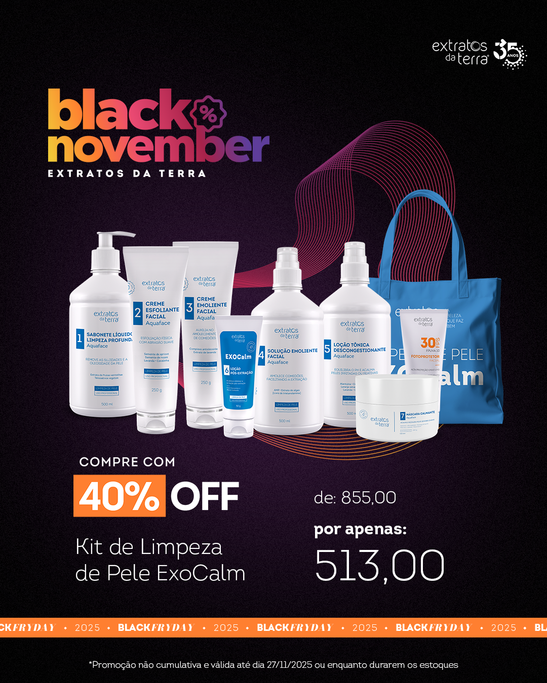 Kit para Limpeza de Pele REGENERATIVA Aquaface - Com EXOCalm e Fotoprotetor FPS30