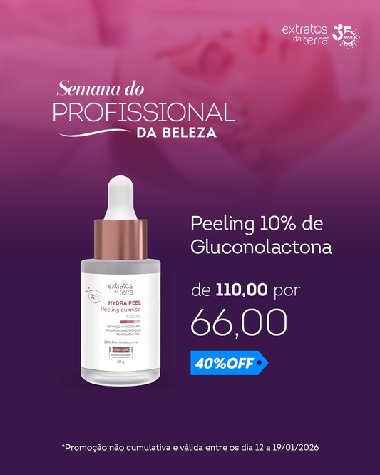 Peeling Quimico com Gluconolactona Hydra Peel XR