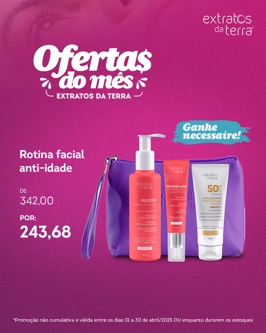 Rotina Facial Anti-Idade Home Care