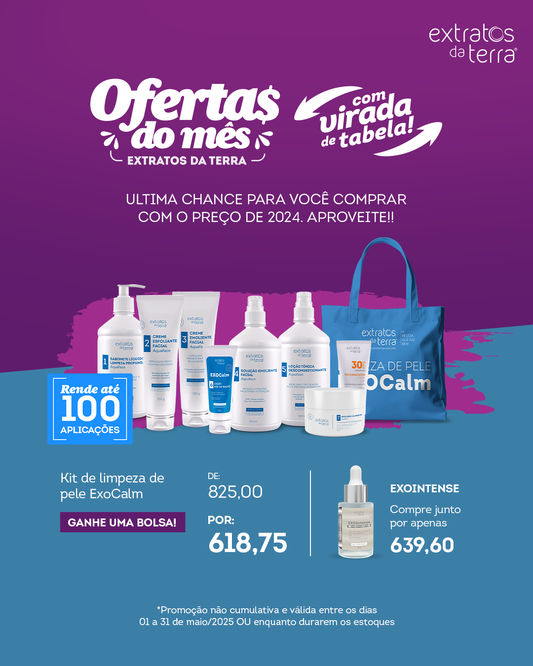 Kit para Limpeza de Pele REGENERATIVA Aquaface - Com EXOCalm & EXOIntense