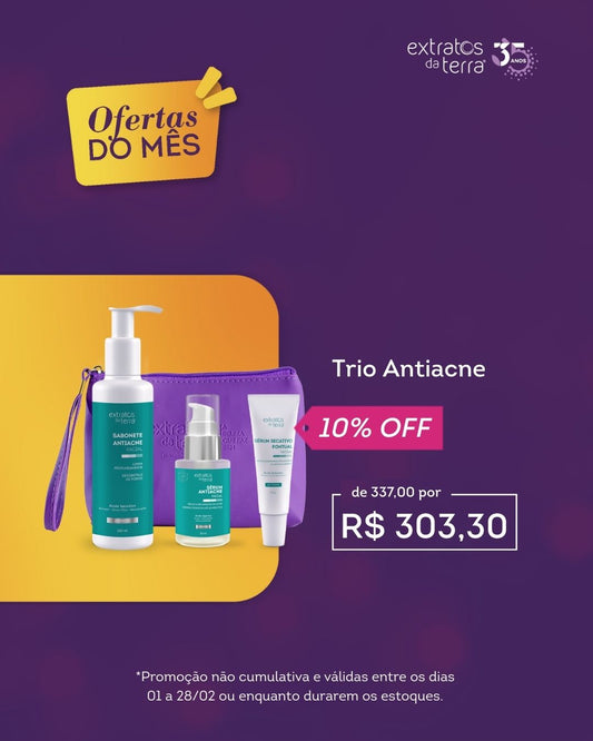Rotina Antiacne completa