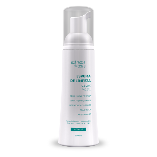 Espuma de Limpeza Detox Facial - 100 ml