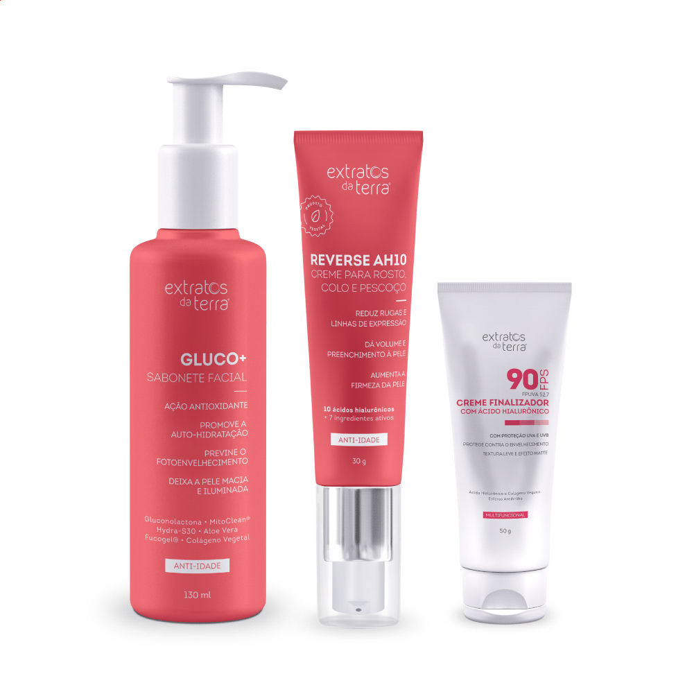 Kit Pró aging Reverse & Gluco+