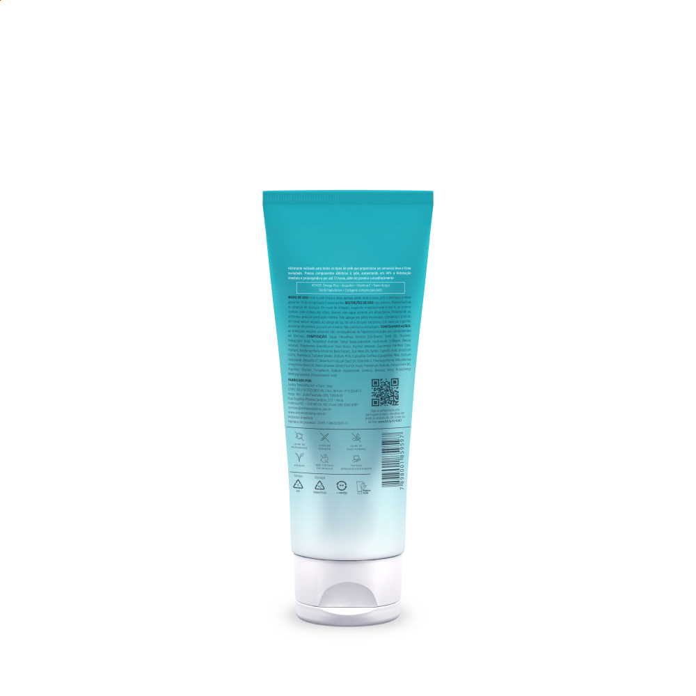 Hydra Face - Hidratante facial com Ácido Hialurônico - 50 g