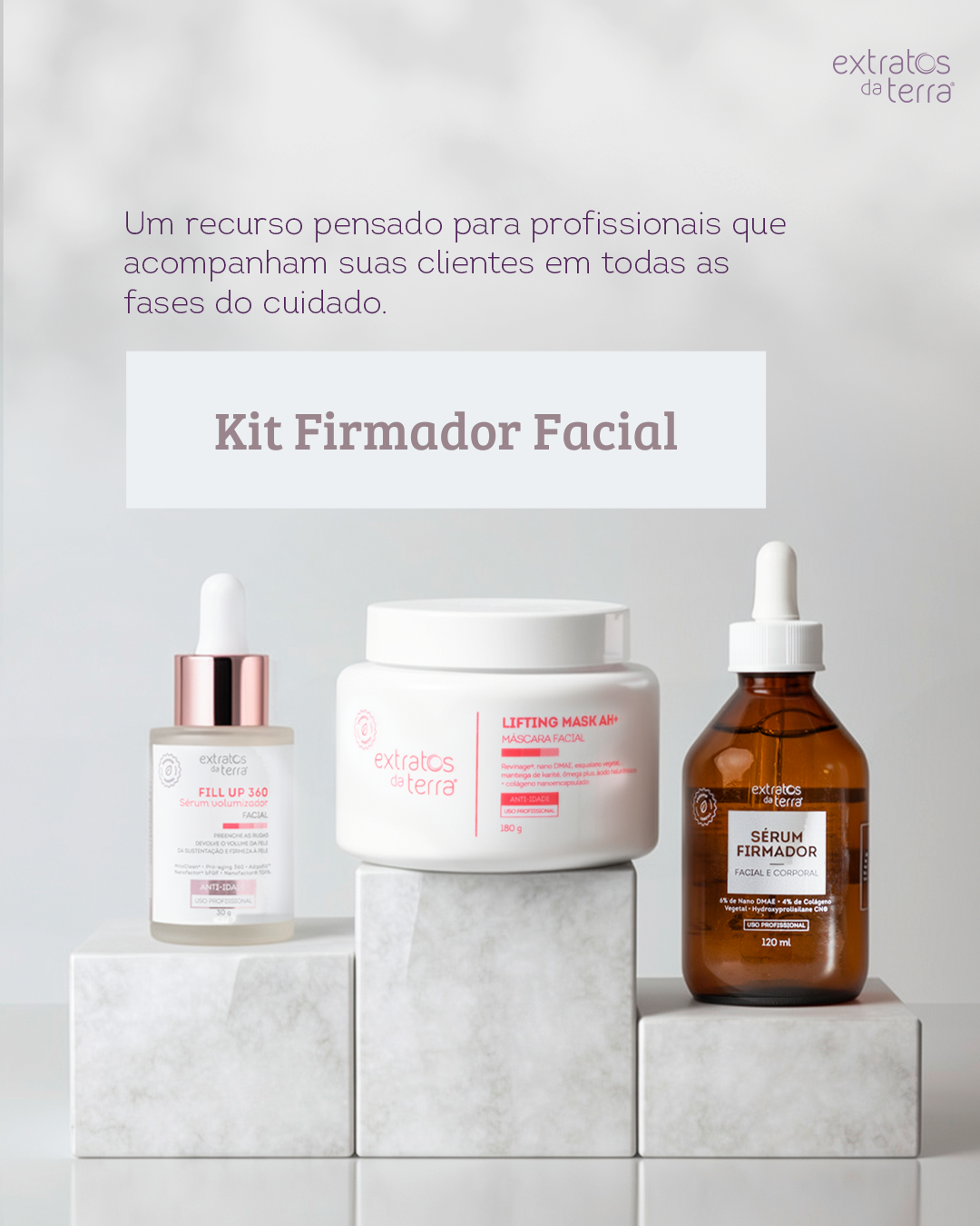 Kit Firmador Facial Pós-Canetas Emagrecedoras