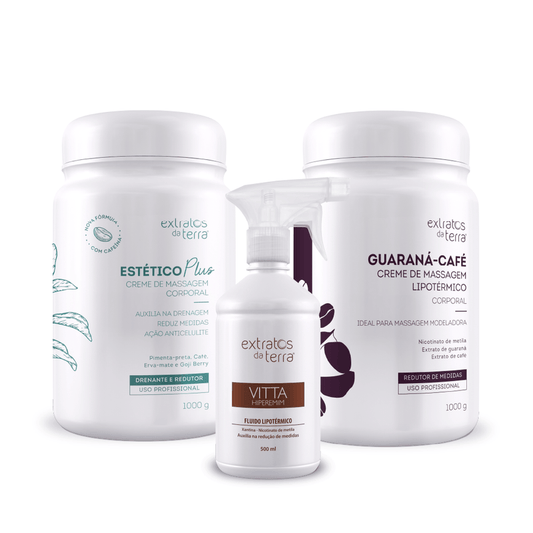 Kit Redutor Guaraná & Estetico + Fluido potencializador