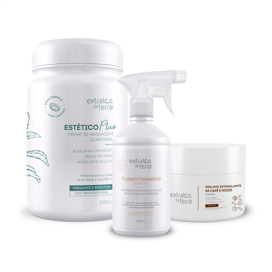 Kit redutor de medidas e celulite + drenante e firmador