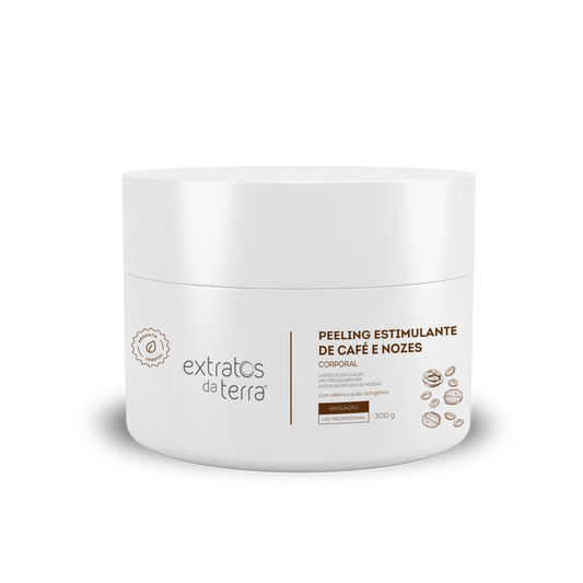 Peeling Esfoliante Café e Nozes 300g