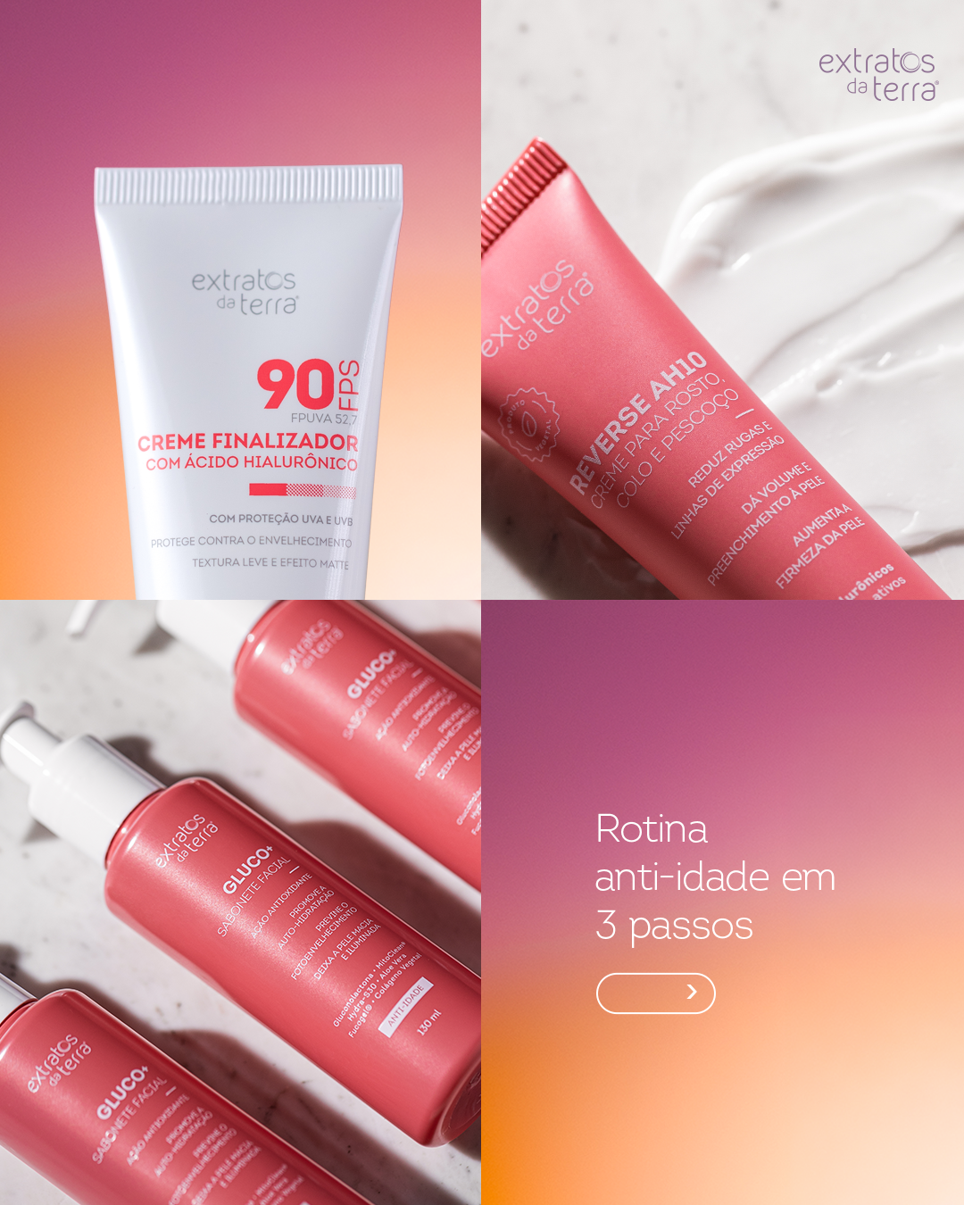 Kit Pró aging Reverse & Gluco+