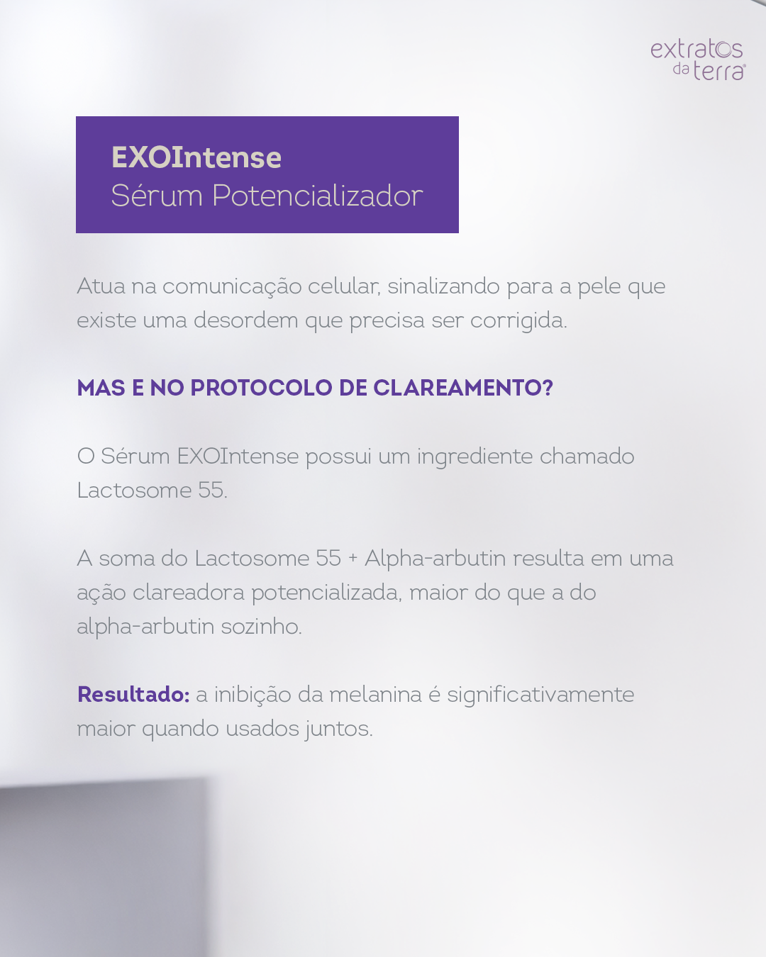 Kit Clareador de manchas e melasma com Exossomos Profissional - Imagem da Maleta Ilustrativa, kit não inclui