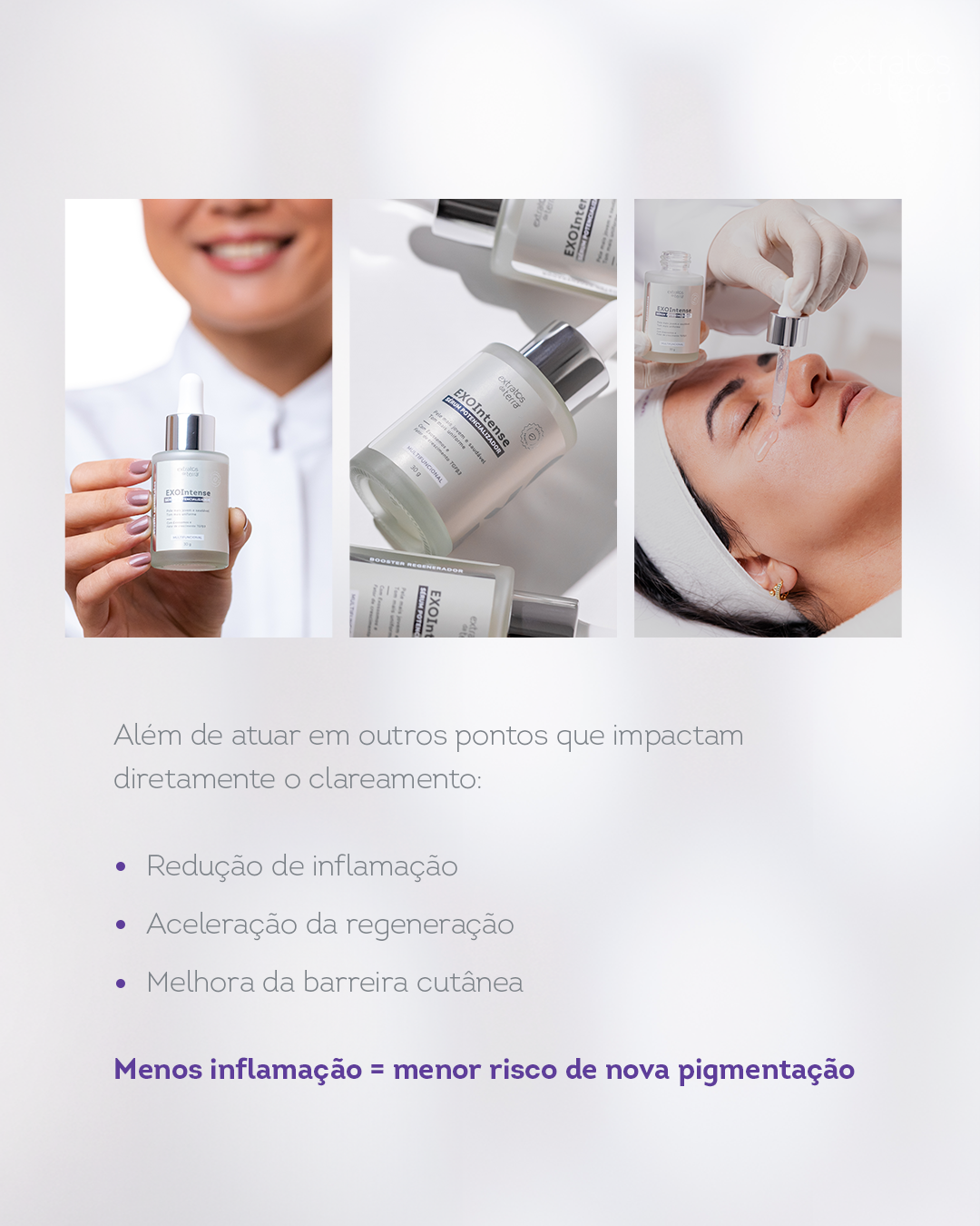 Kit Clareador de manchas e melasma com Exossomos Profissional - Imagem da Maleta Ilustrativa, kit não inclui