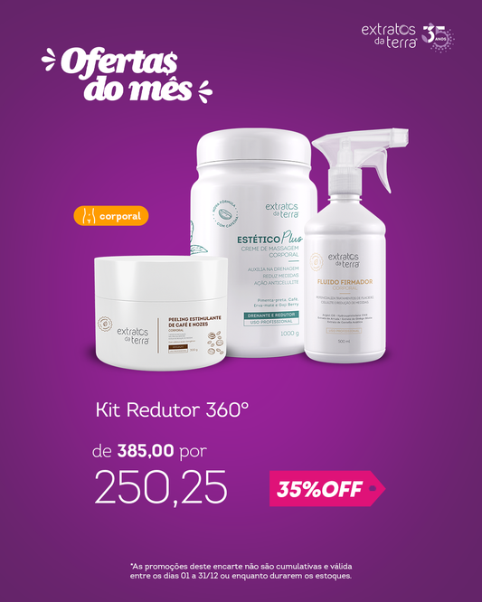 Kit redutor de medidas e celulite + drenante e firmador