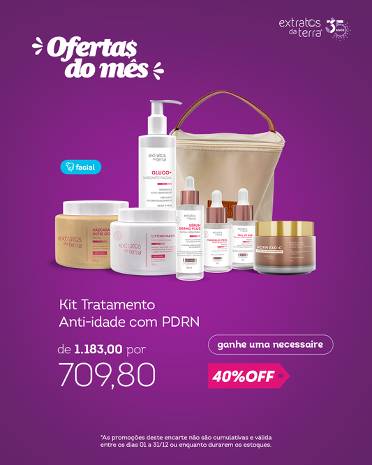 Kit Tratamento anti-idade Profissional com PDRN EXO-C