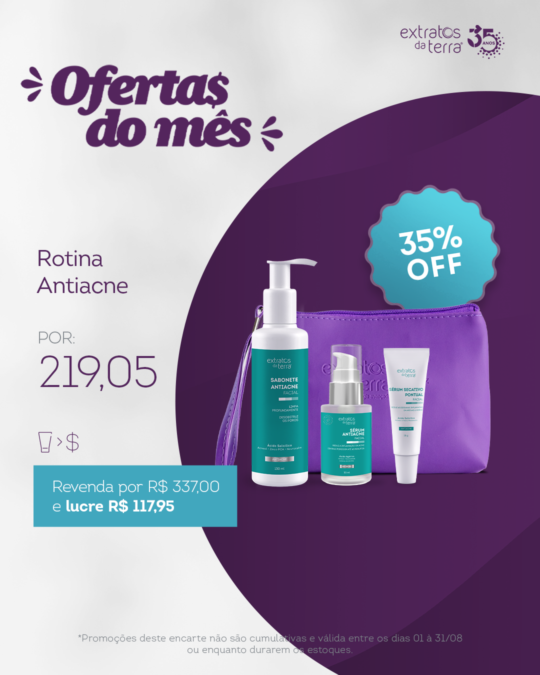 Rotina Antiacne completa (Oferta para Profissionais)
