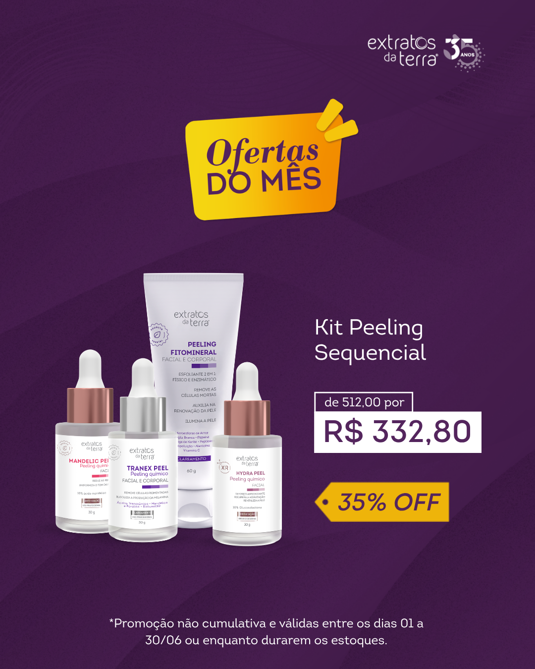 Kit Peeling Sequencial Profissional