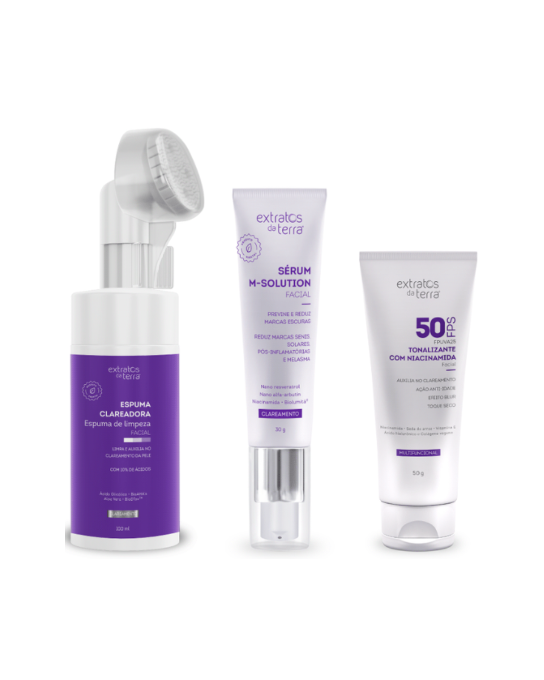 Rotina redução das manchas