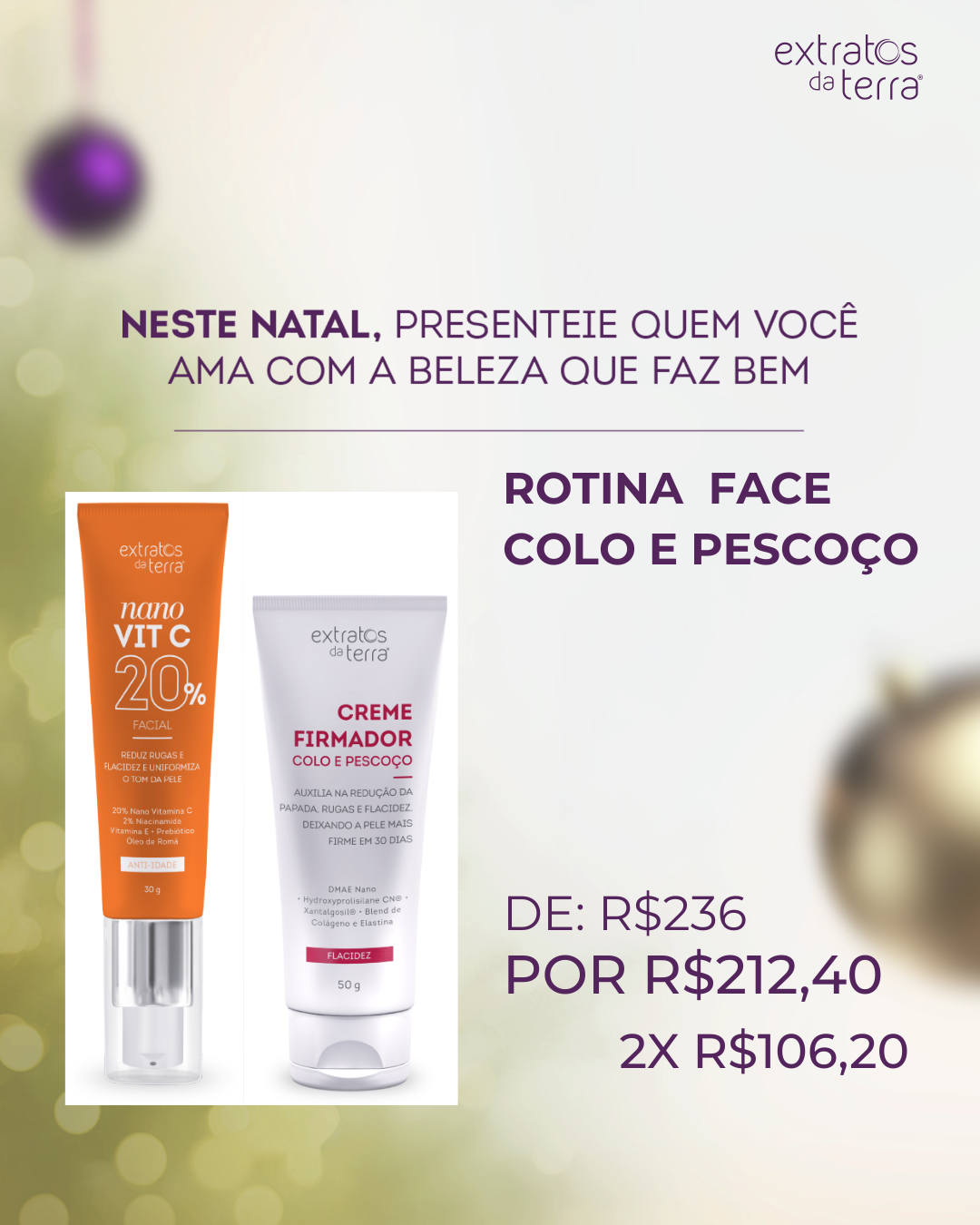 Rotina Face Colo e Pescoço