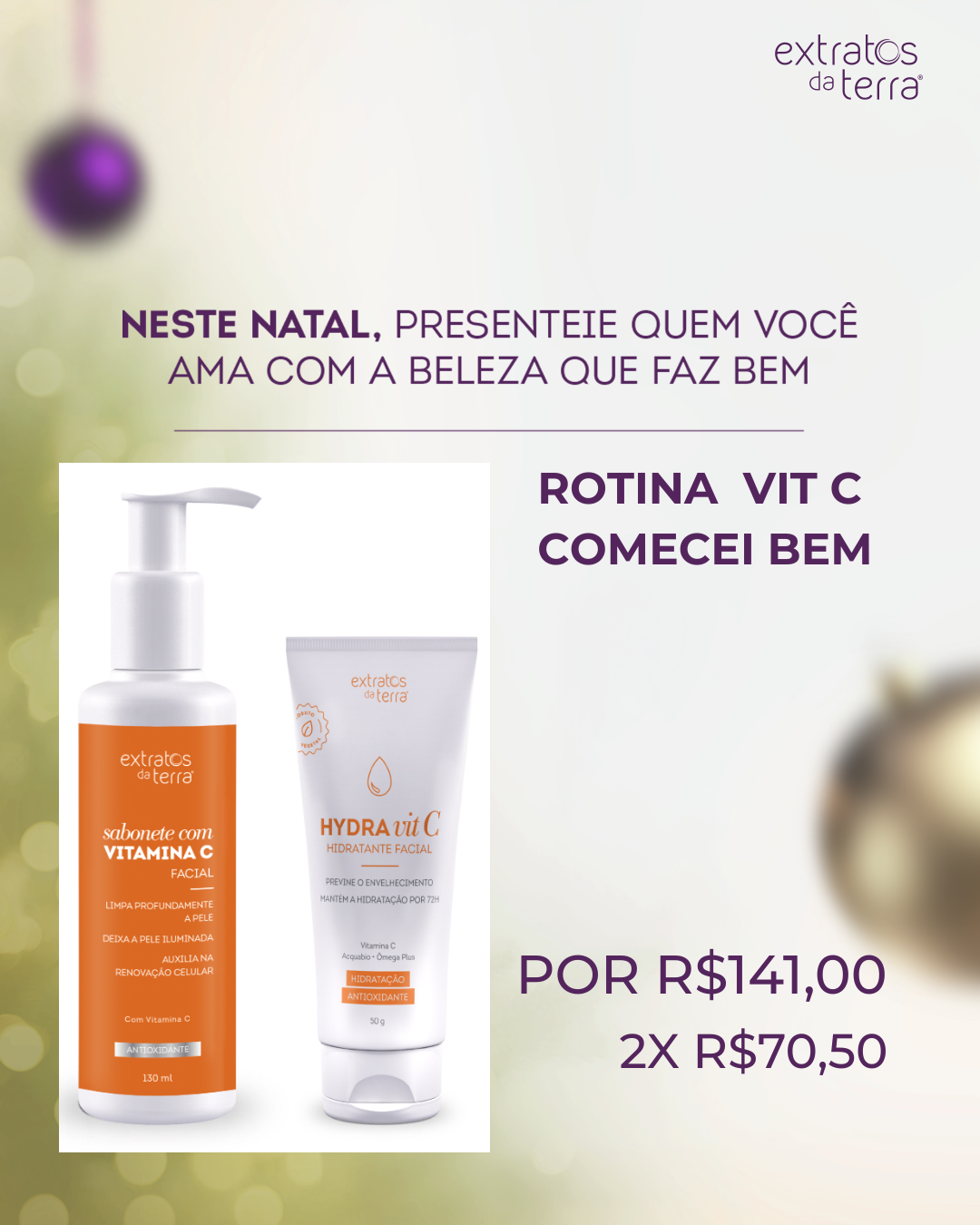 Kit Vitamina C - Comecei bem!!!
