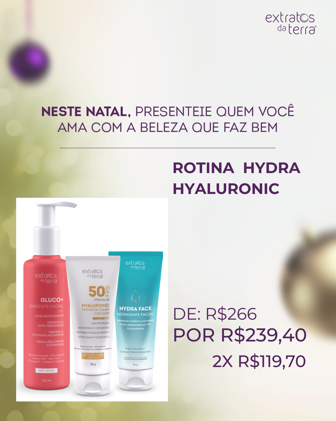 Rotina Hidratação Completa