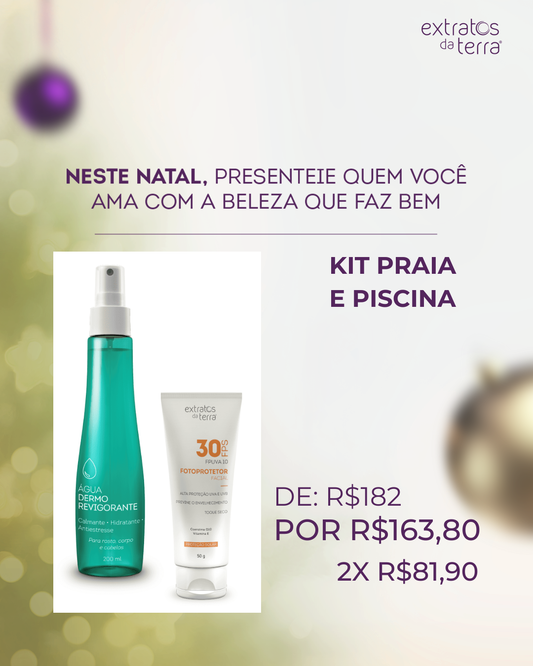 Kit Água Dermo Revigorante & Fotoprotetor FPS30