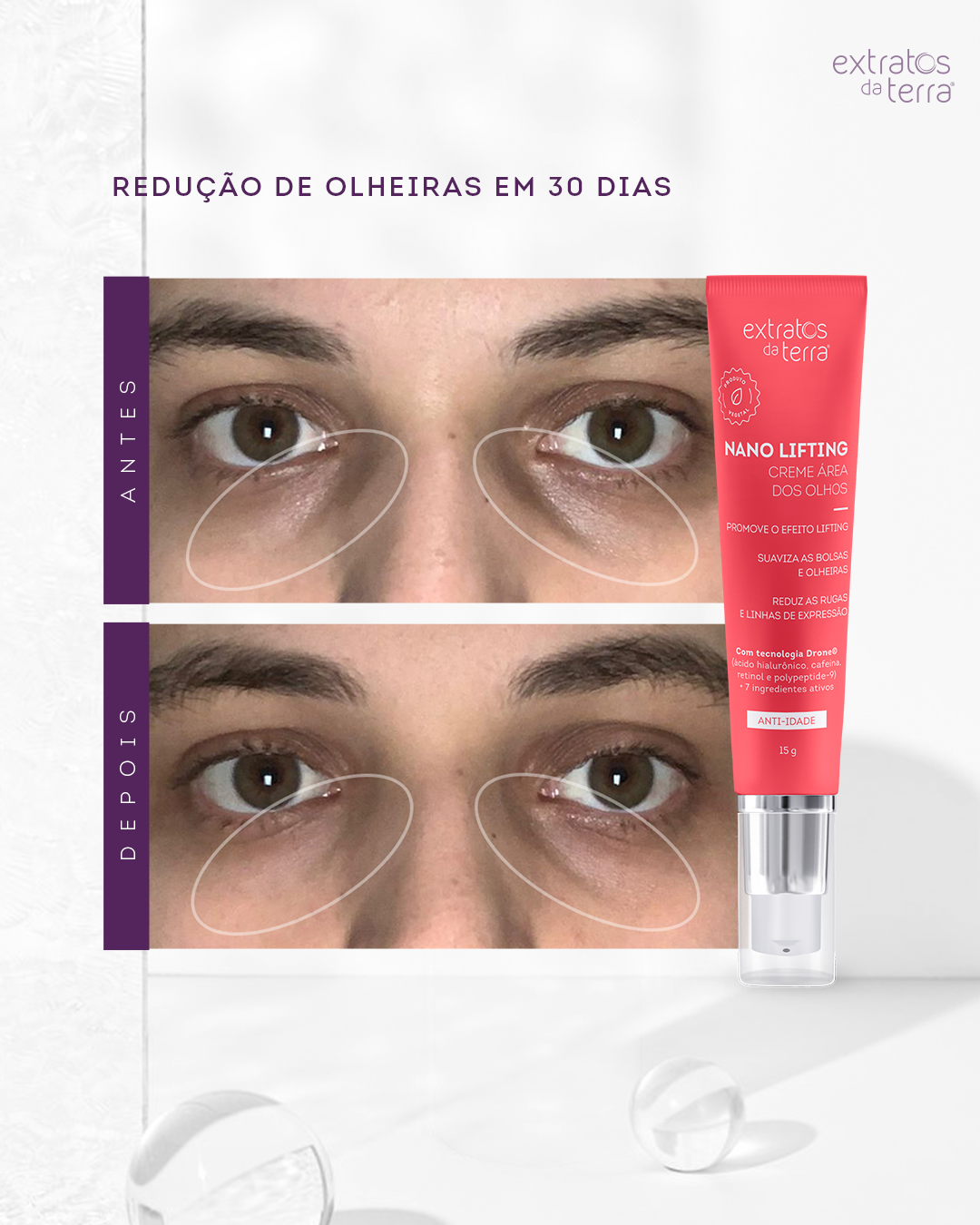 Nano Lifting Creme Area dos Olhos - 15 g