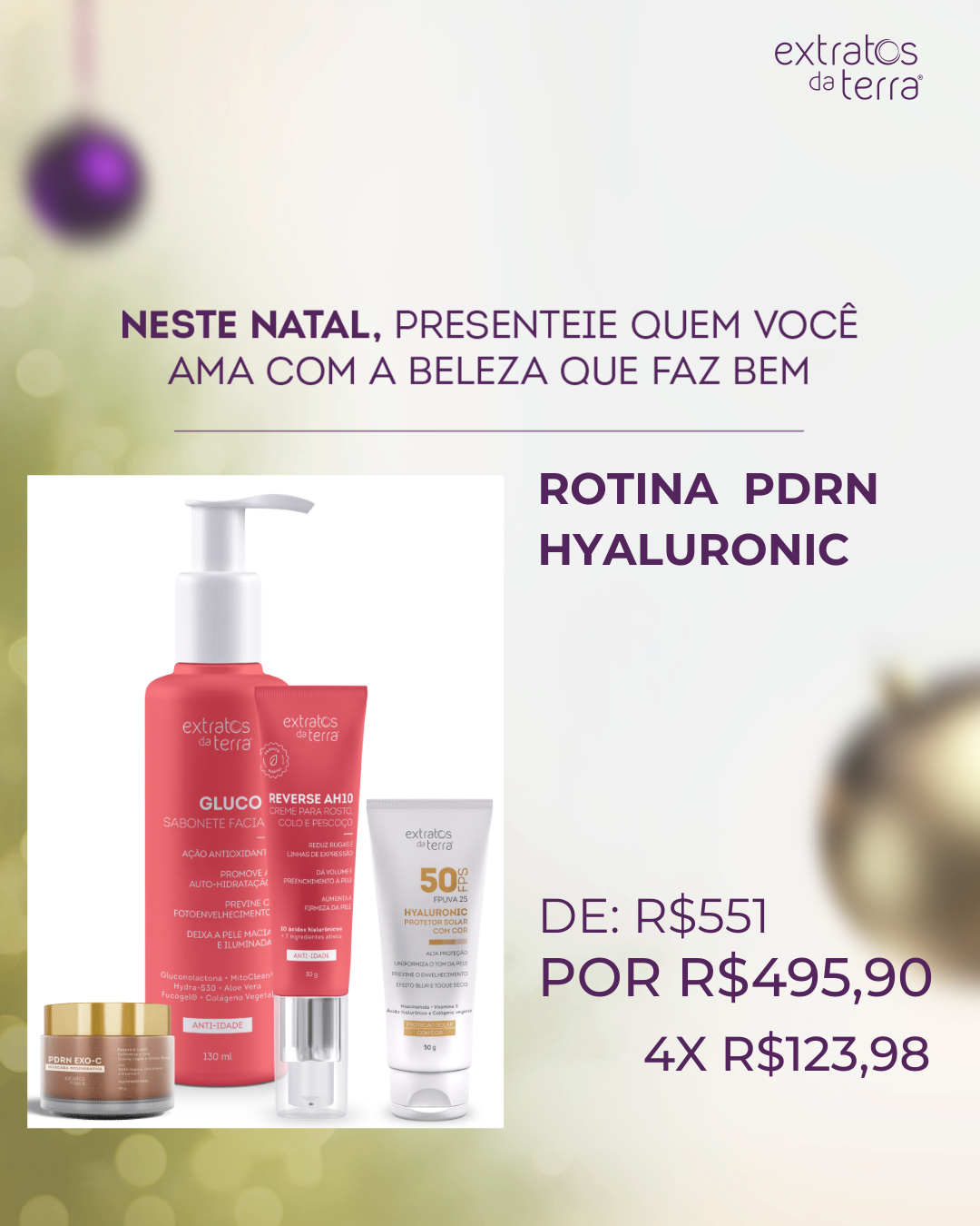 Rotina PDRN HYALURONIC